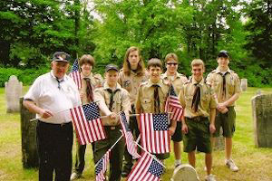 Memorial Day Gravesite Flag Placement 2007 #02